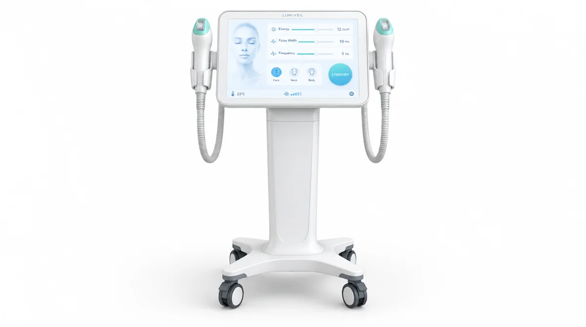 LUMIVEIL AURA 듀얼 핸드피스 프리미엄 장비